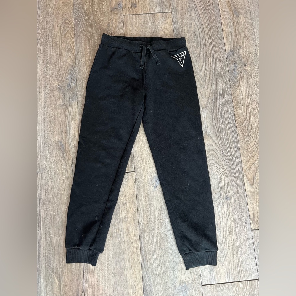 Guess Black Logo Sweatpants